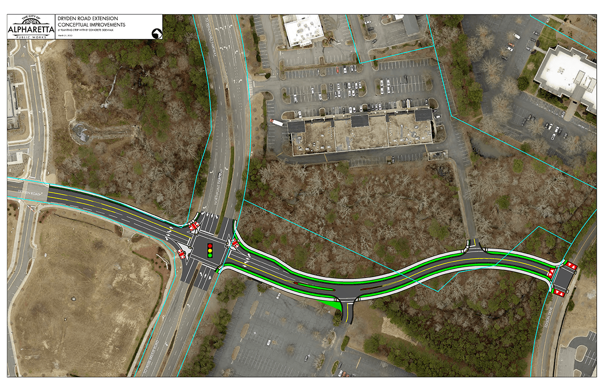 Dryden Road Extension and Culvert Repair True North 400