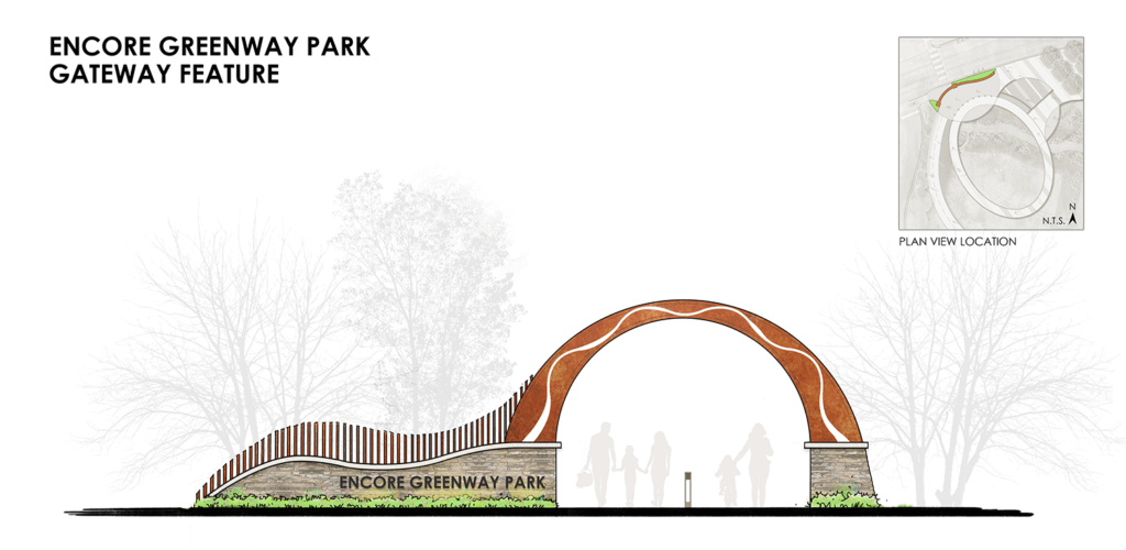 Encore Greenway Park Gateway Concept