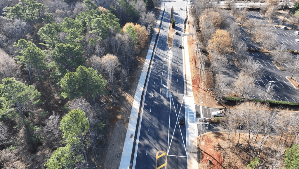 Completed Kimball Bridge Road Gap Project in December 2025