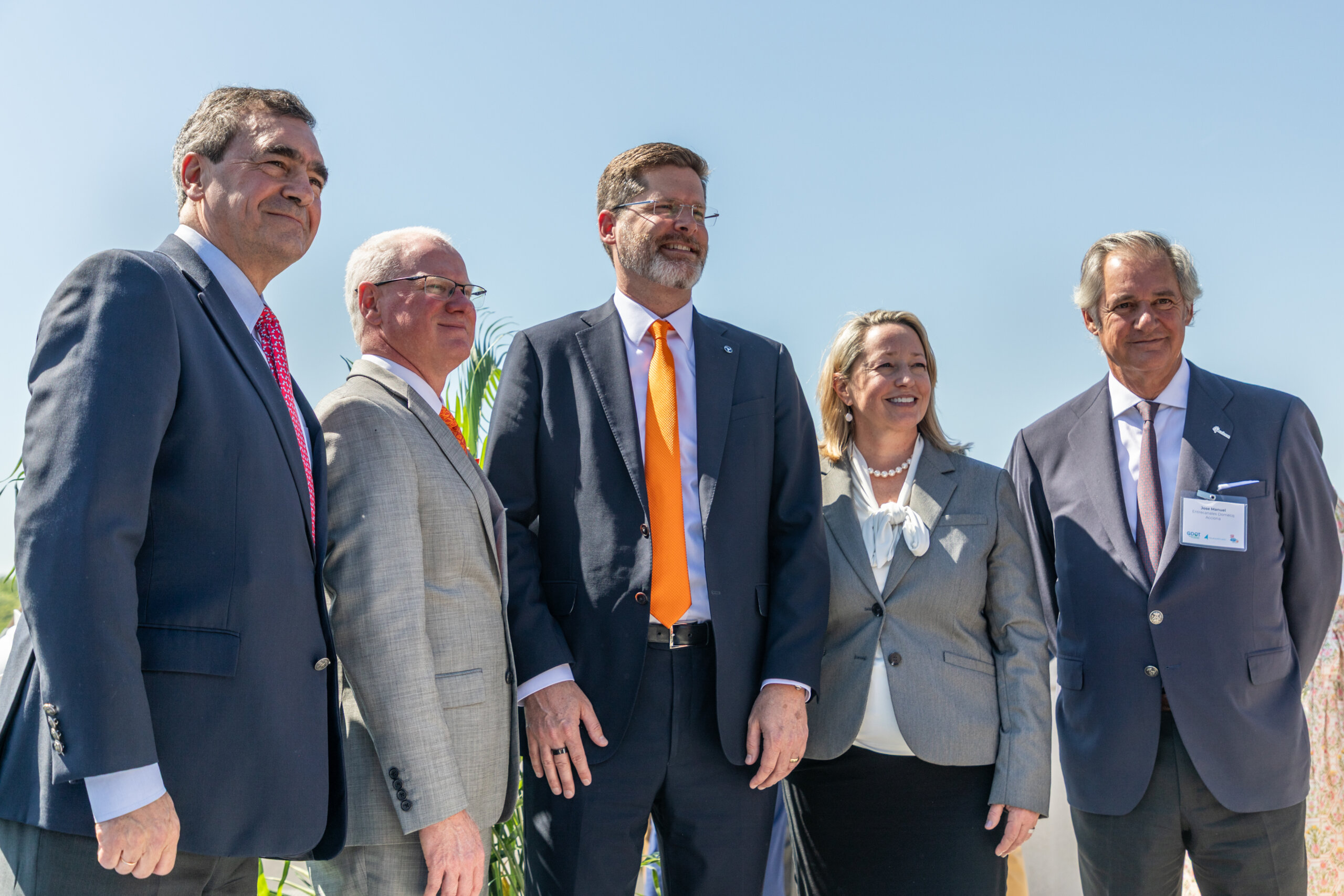 Georgia and U.S. transportation leadership with José Manuel Entrecanales of Acciona