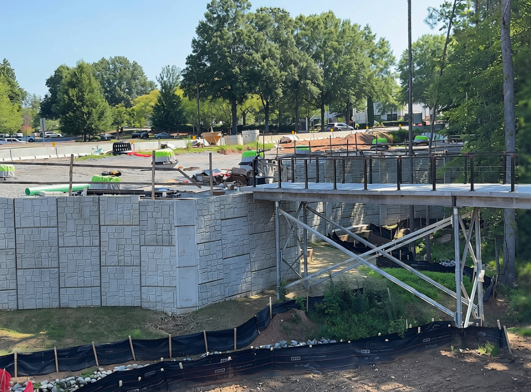 Encore Park construction July 27, 2026