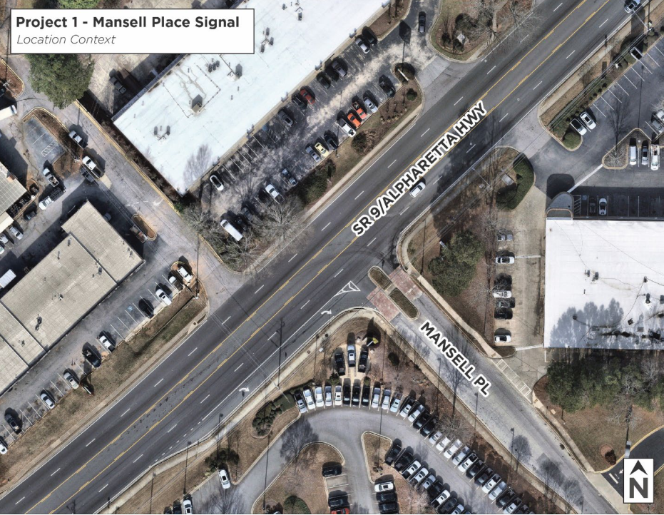 Mansell Place Signal Improvement Plan